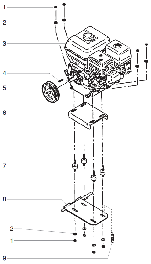 PowrLiner 8900XLT SP Gas Convertokit (P/N 506-146)